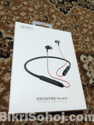 RIRO B10 Neckband Midnight Black